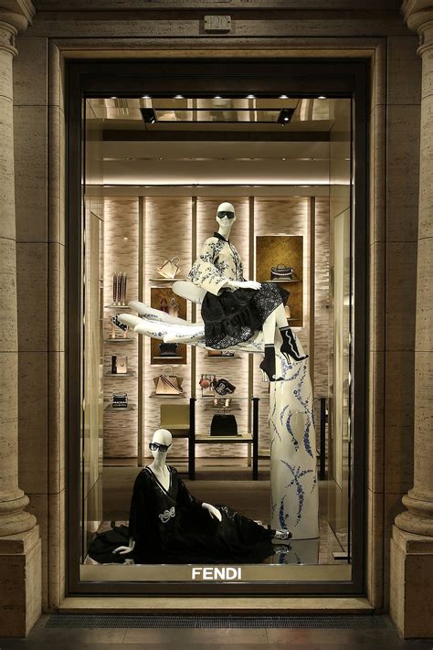 chanel window display 2018|fendi window display.